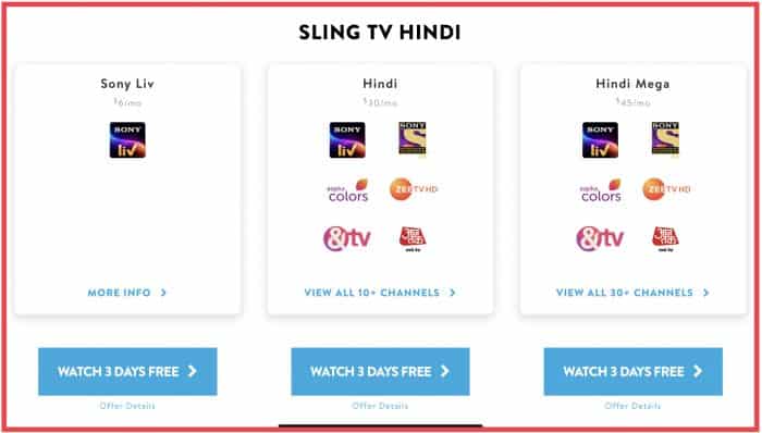 Sling international deal